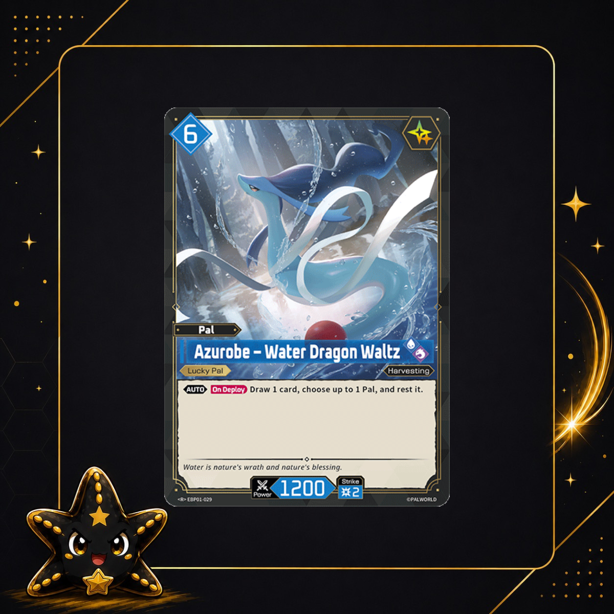 Azurobe - Water Dragon Waltz EBP01-029 - Dawn of Palpagos - M