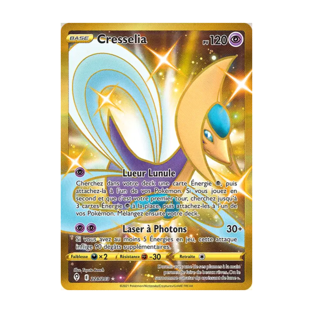Cresselia 228/203 - Evolution Céleste - EX