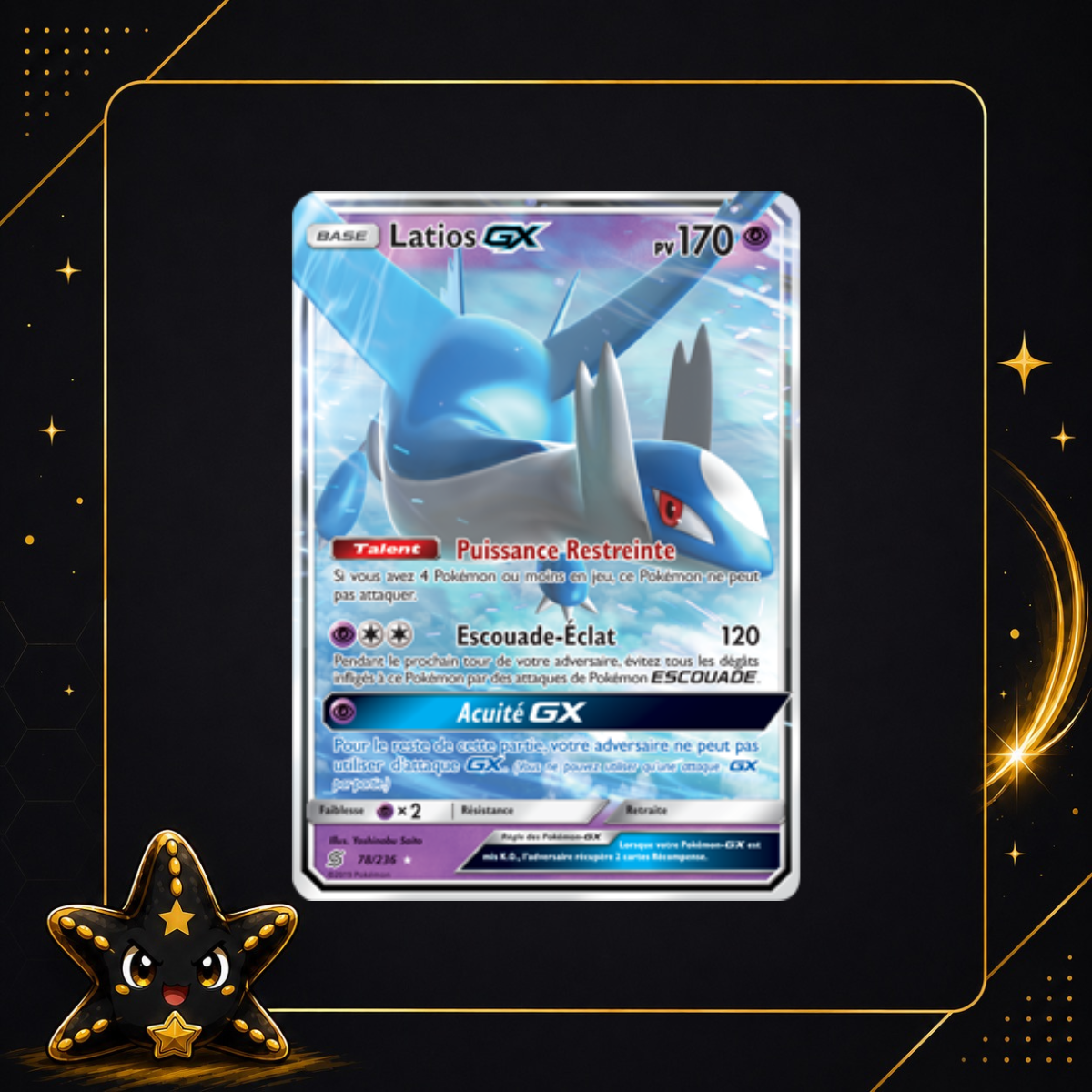 Latios-GX 78/236 - Harmonie des Esprits - EX