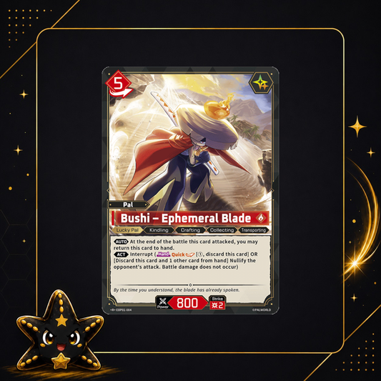 Bushi - Ephemeral Blade EBP01-004 - Dawn of Palpagos - M