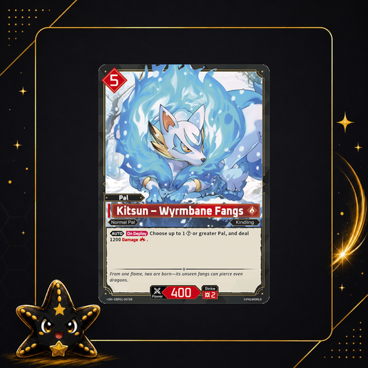 Kitsun - Wyrmbane Fangs  EBP01-007SR - Dawn of Palpagos - M