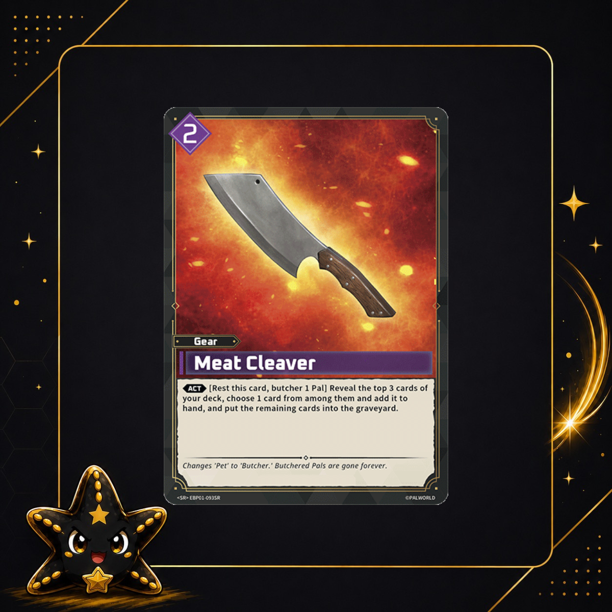 Meat Cleaver EBP01-093SR - Dawn of Palpagos - M