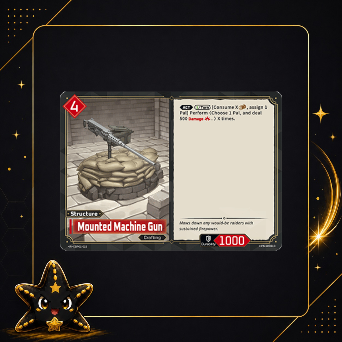 Mounted Machine Gun EBP01-015 - Dawn of Palpagos - M