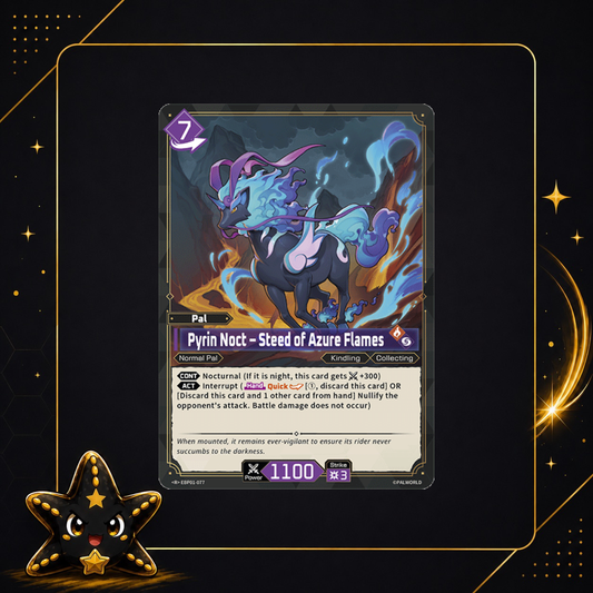 Pyrin Noct - Steed of Azure Flames EBP01-077 - Dawn of Palpagos - M