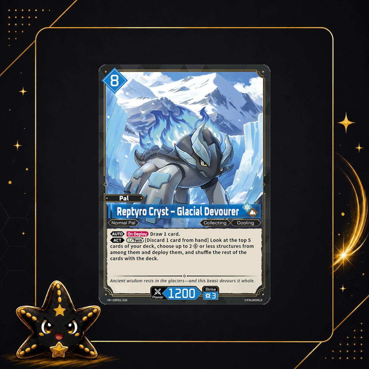 Reptyro Cryst - Glacial Devourer EBP01-030 - Dawn of Palpagos - M