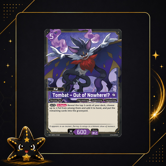 Tombat - Out of Nowhere!? EBP01-076SR - Dawn of Palpagos - M