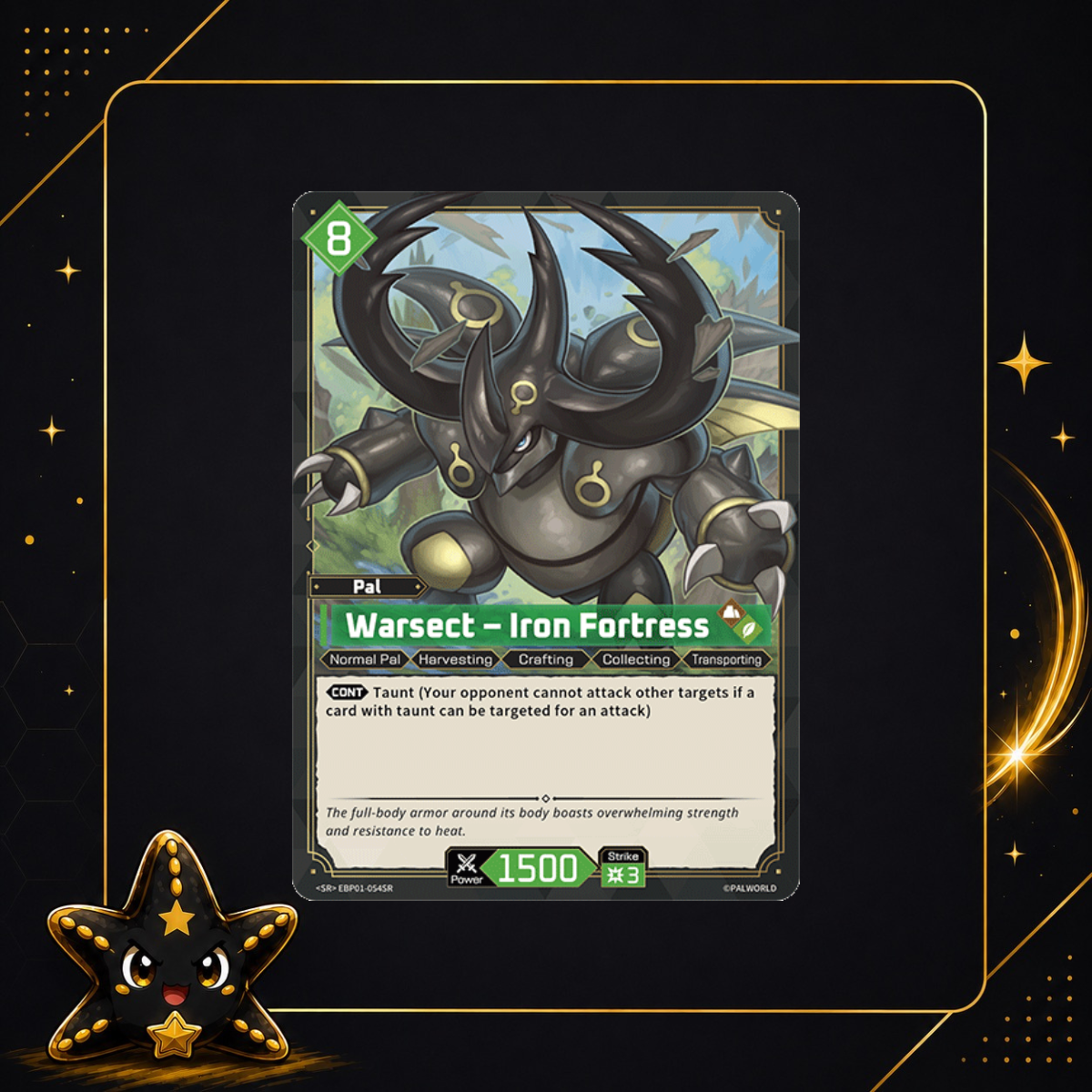Warsect - Iron Fortress EBP01-054SR - Dawn of Palpagos - M