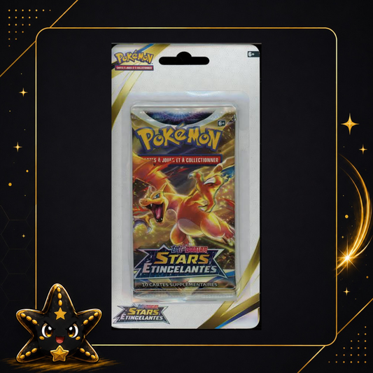 Booster Pokémon sous blister : Epée et Bouclier - Stars Etincelantes FR
