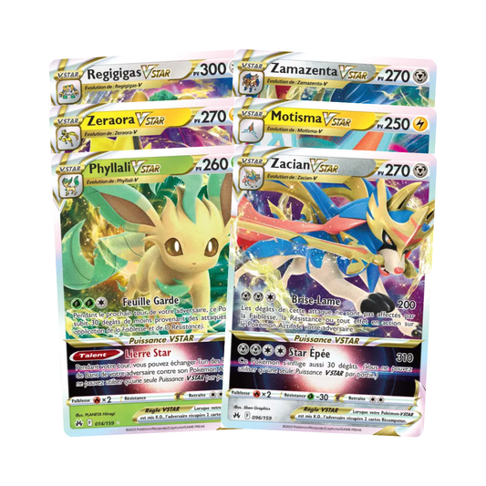 Bundle Ultra Cartes ✨ : 6 Pokémon VSTAR Zénith Suprême - EX