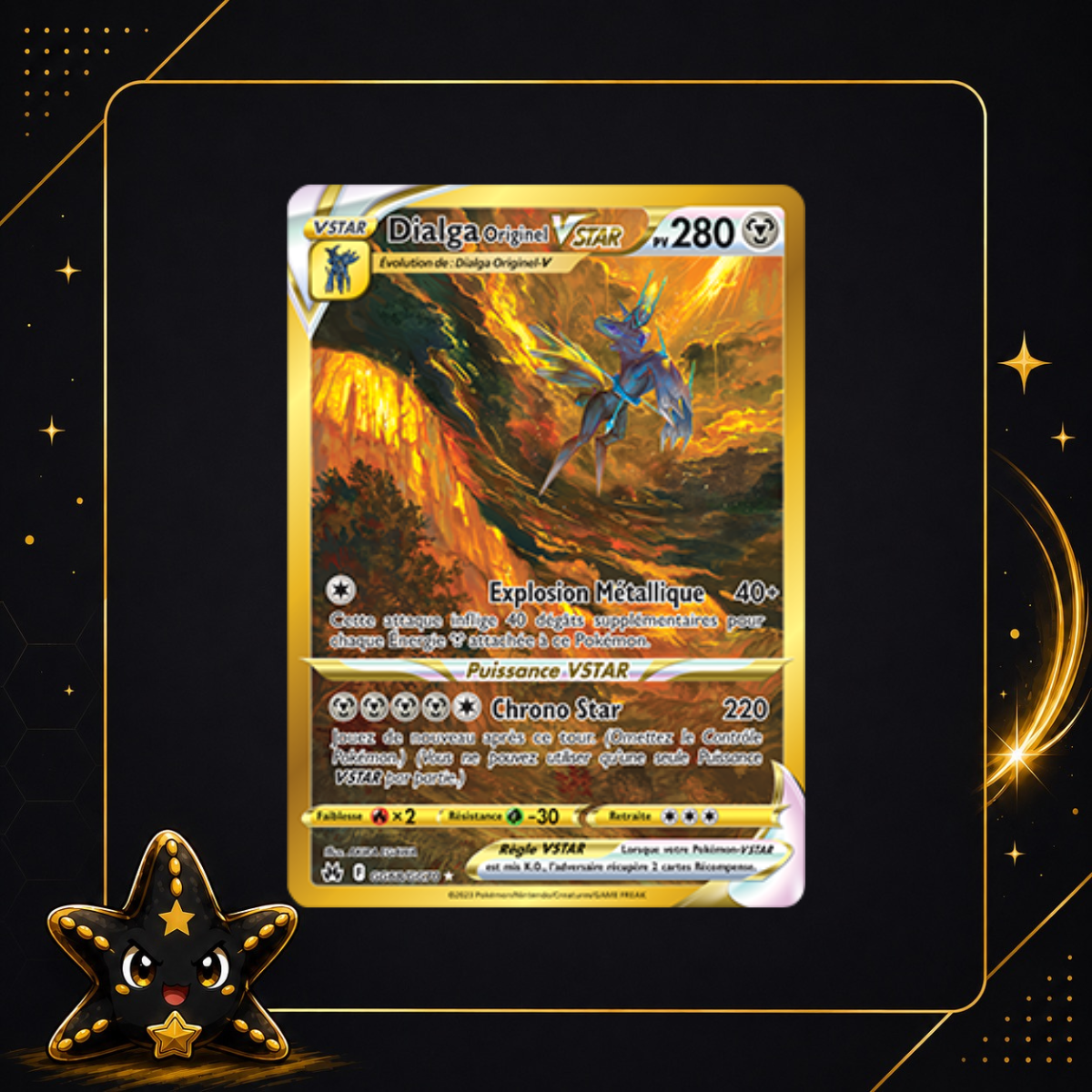 Dialga Originel VSTAR GG68/GG70 - Zénith Suprême - EX