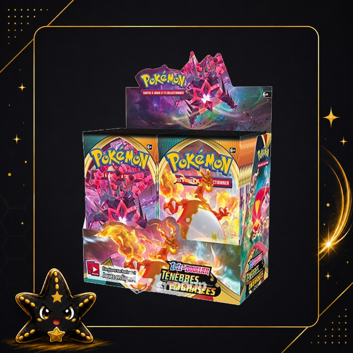 Display 36 boosters : Epée et Bouclier - Ténèbres Embrasées FR