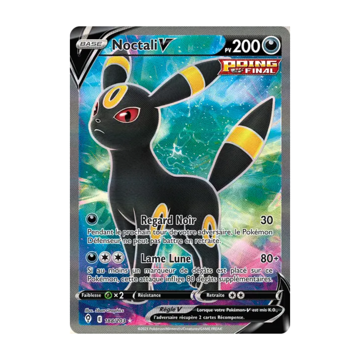 Noctali V 188/203 - Evolution Céleste - GD
