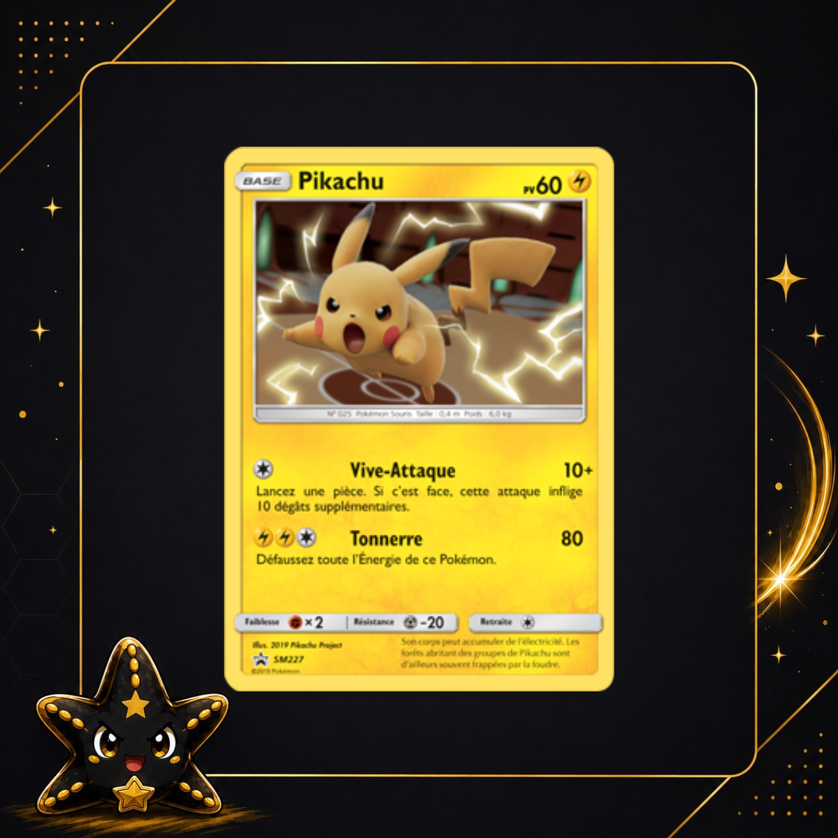 Pikachu SM227 - NM